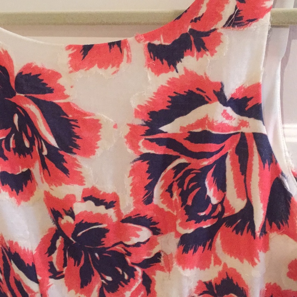 Anthropologie Porridge Floral appliqué Dress Sz 12 - Picture 2 of 9